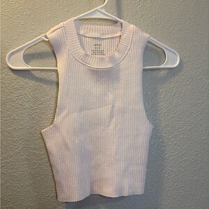 Aerie Rebel Cropped Ribbed Tank